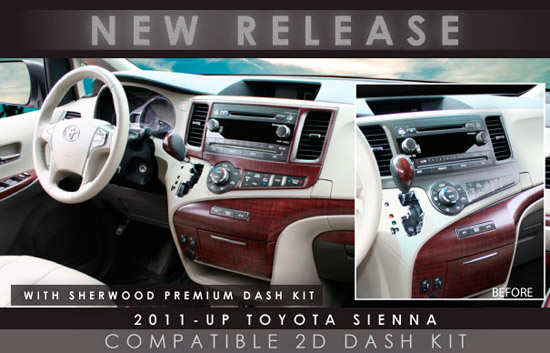 sherwood premium dash kits 