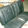 chevelle bench seat before upholstery 