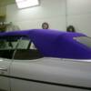 1973 Caprice Convertible in Hot rod Grape cloth top 