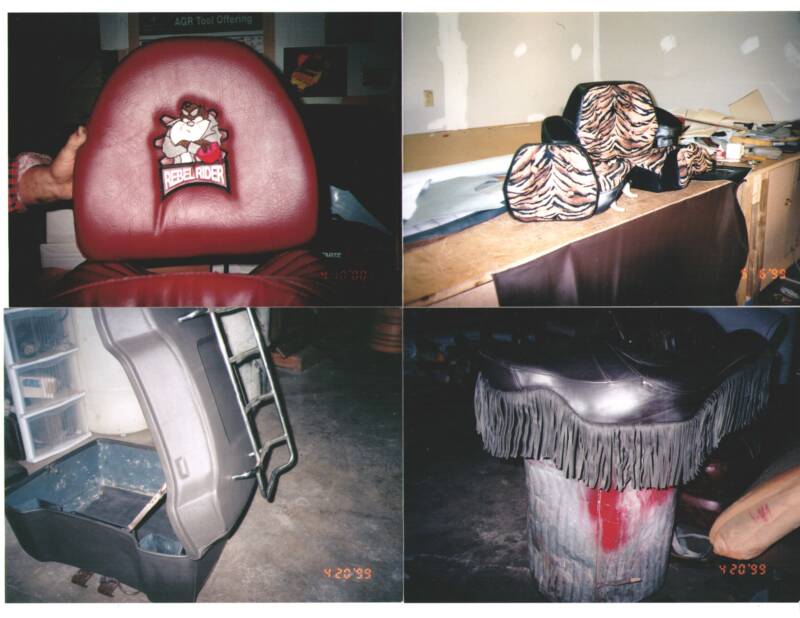 full dress motor cycle seating