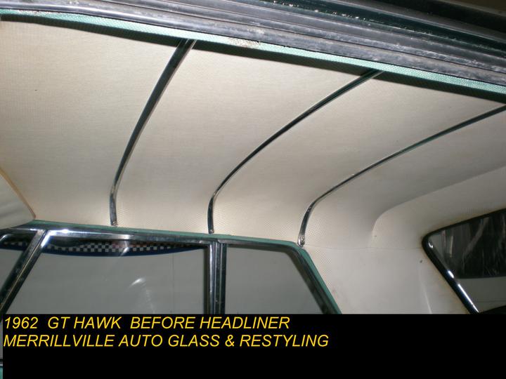 1961 Oldsmobile Dynamic 2 Door Holiday Hardtop 4 Bow Acme Auto Headlining 61-1210-TIE1210 Maroon Replacement Headliner 