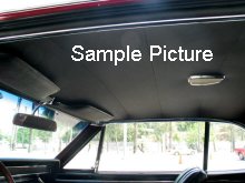 1976 Pontiac Grand Prix 2 Door Hardtop Acme Auto Headlining 76-1512-PRP1183 Dark Blue Replacement Headliner 5 Bow 