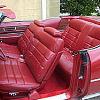 1975 Cadillac seat covers replaced