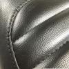 Close up of stitching motor cycle seat