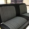 Custom Houndstooth bench seat for a pickup truck 