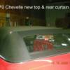 1970 Chevelle convertible top replacement